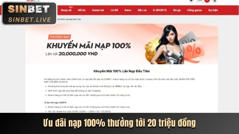 Khuyến mãi chào mừng 123b